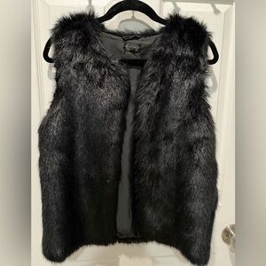 Top Shop Faux Fur Vest